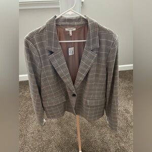 Maurices Plaid Women's Blazer NWT Sz XL